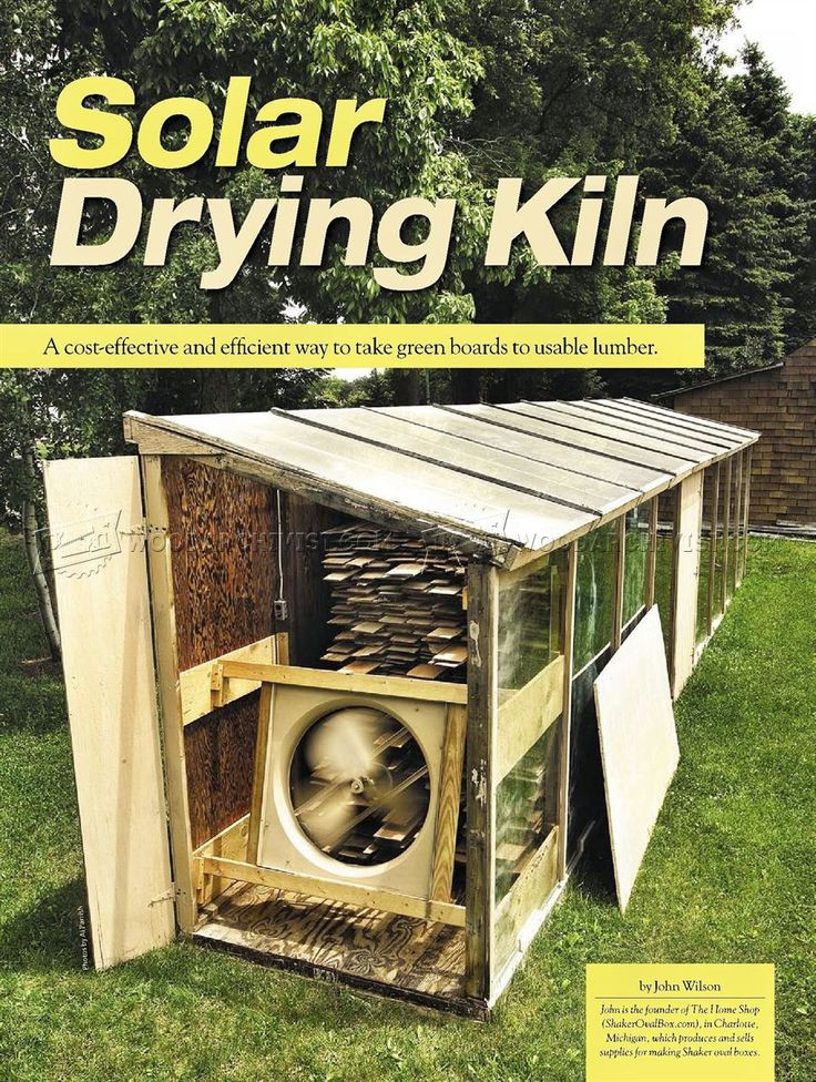 DIY Kiln For Wood
 41 best images about Solar kilns & drying lumber on