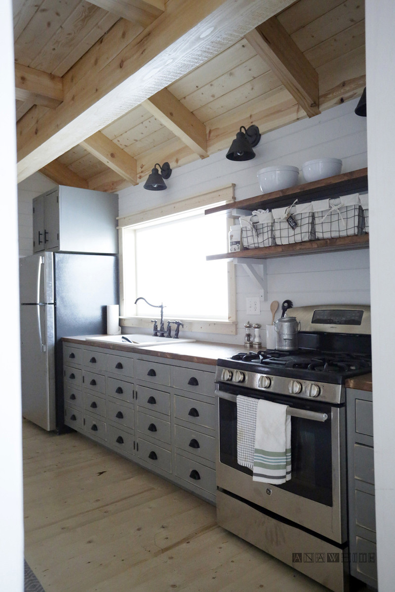 DIY Kitchen Cabinets Plans
 Ana White