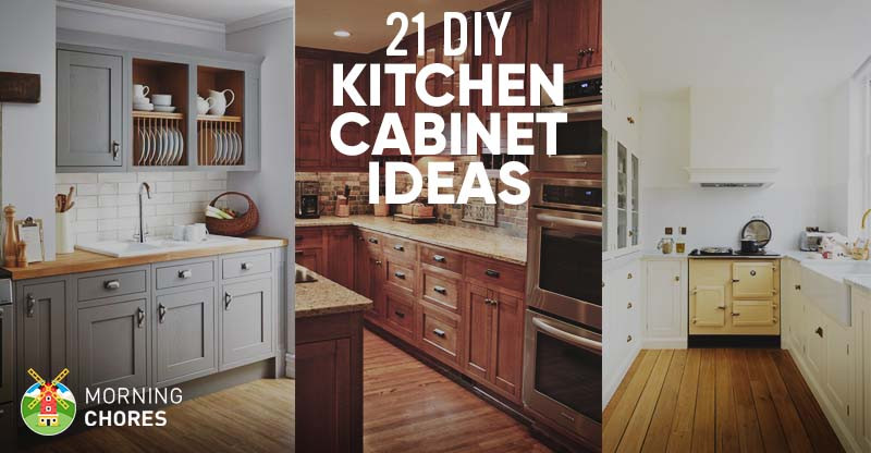 DIY Kitchen Cabinets Plans
 21 DIY Kitchen Cabinets Ideas & Plans That Are Easy