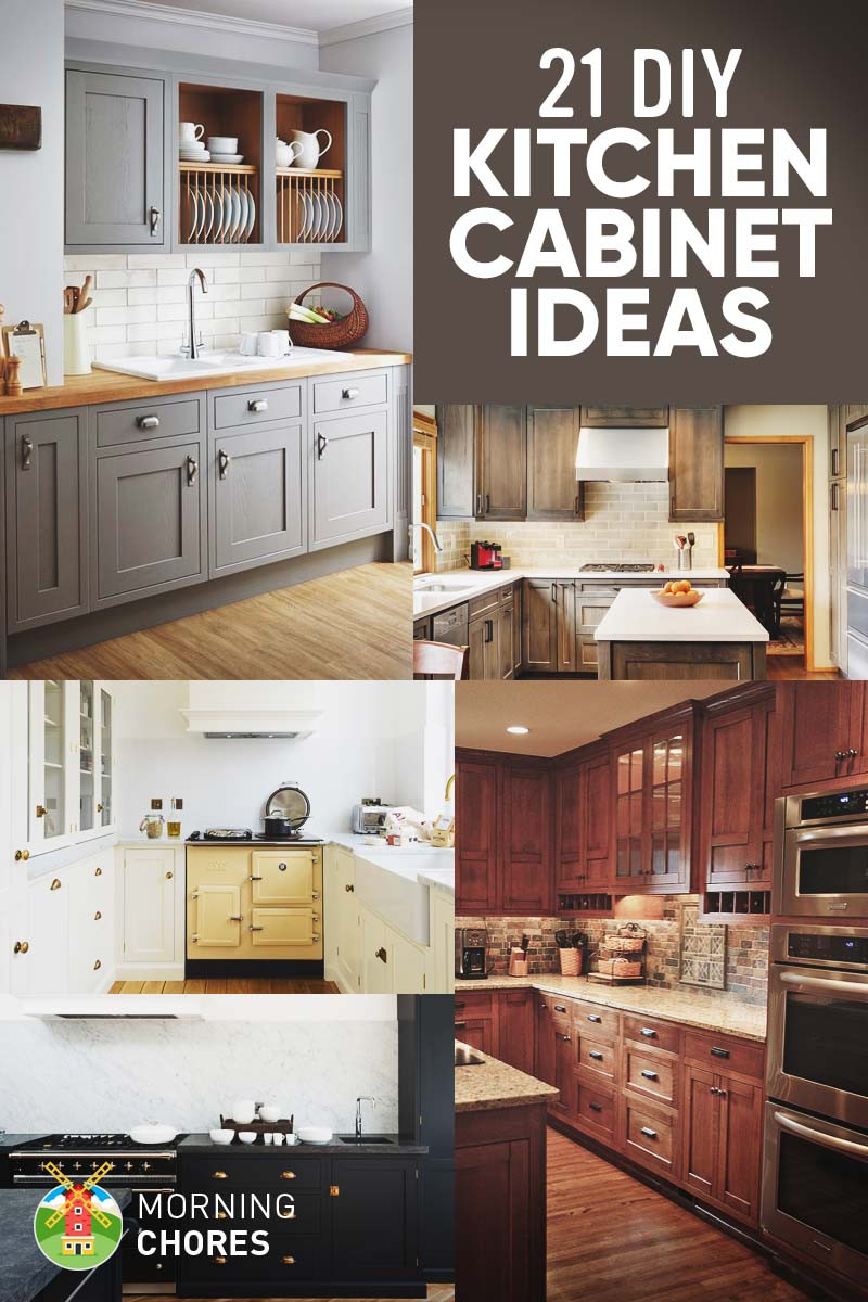 DIY Kitchen Cabinets Plans
 21 DIY Kitchen Cabinets Ideas & Plans That Are Easy