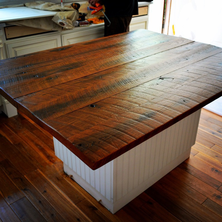 DIY Kitchen Countertops Wood
 20 Ideas for Installing a Wooden Countertop at Your Home