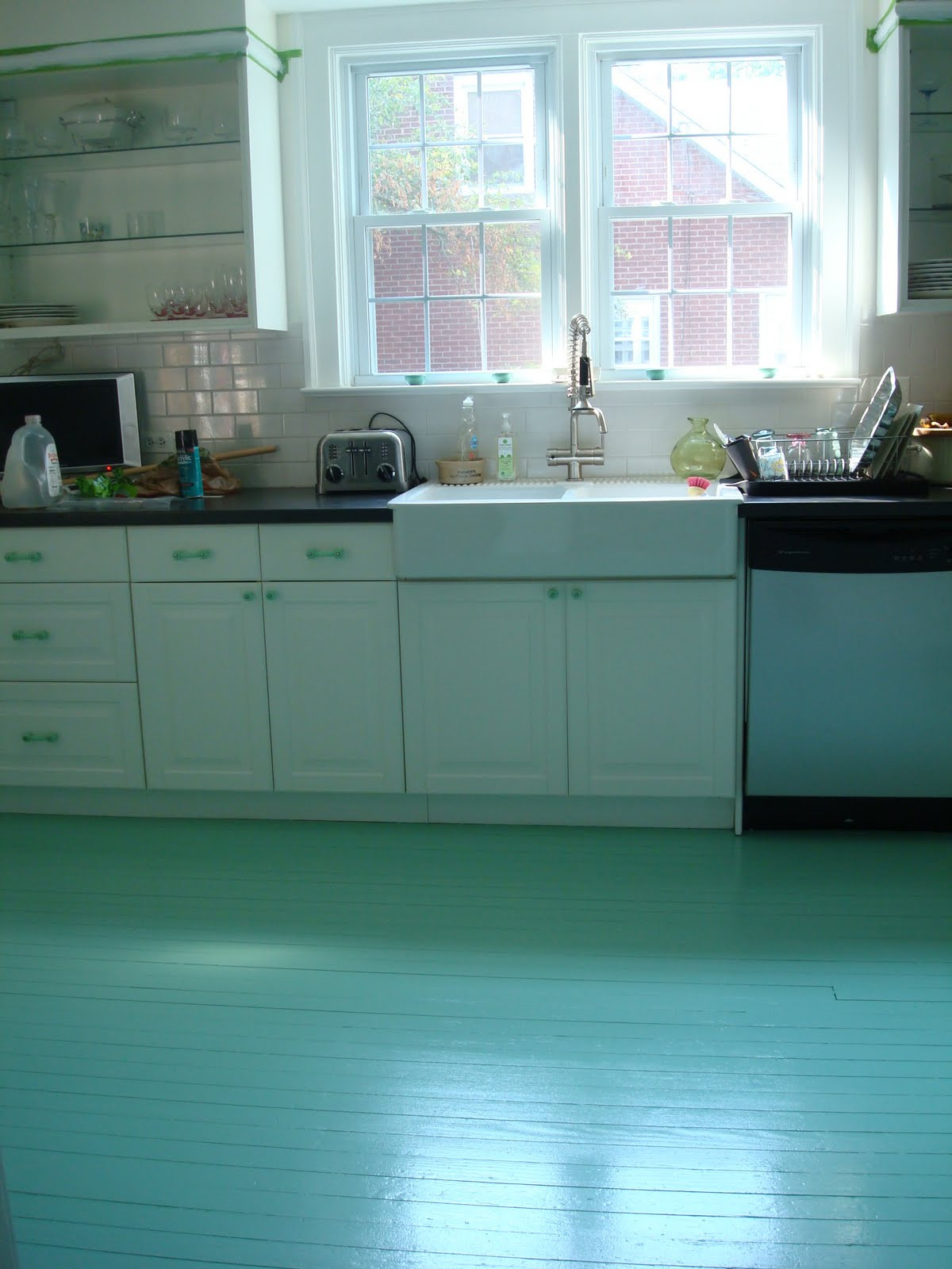 Diy Kitchen Floor Ideas
 DIY Painted Kitchen Floor for $50 Showit Blog