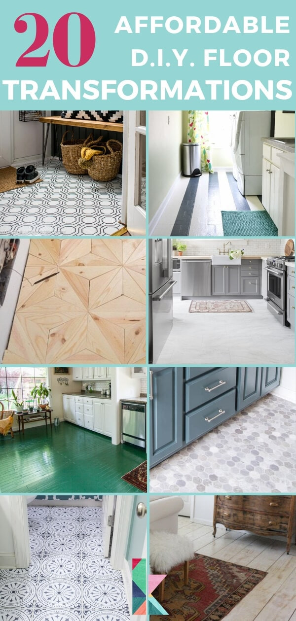 Diy Kitchen Floor Ideas
 Gorgeous But Cheap Flooring Ideas