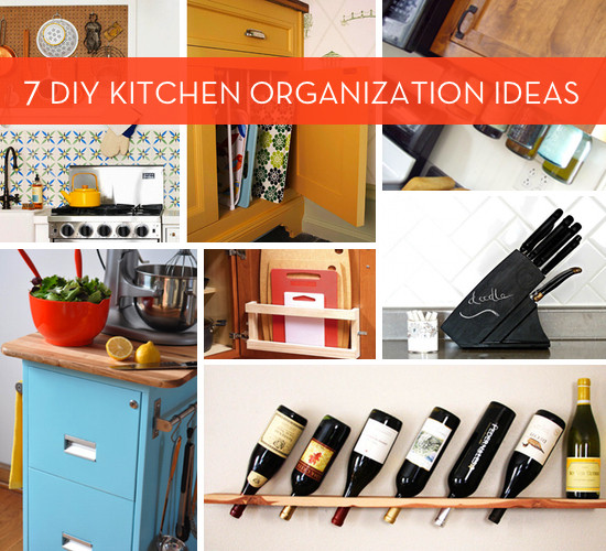 Diy Kitchen Organizing
 7 DIY Kitchen Organization Ideas Curbly