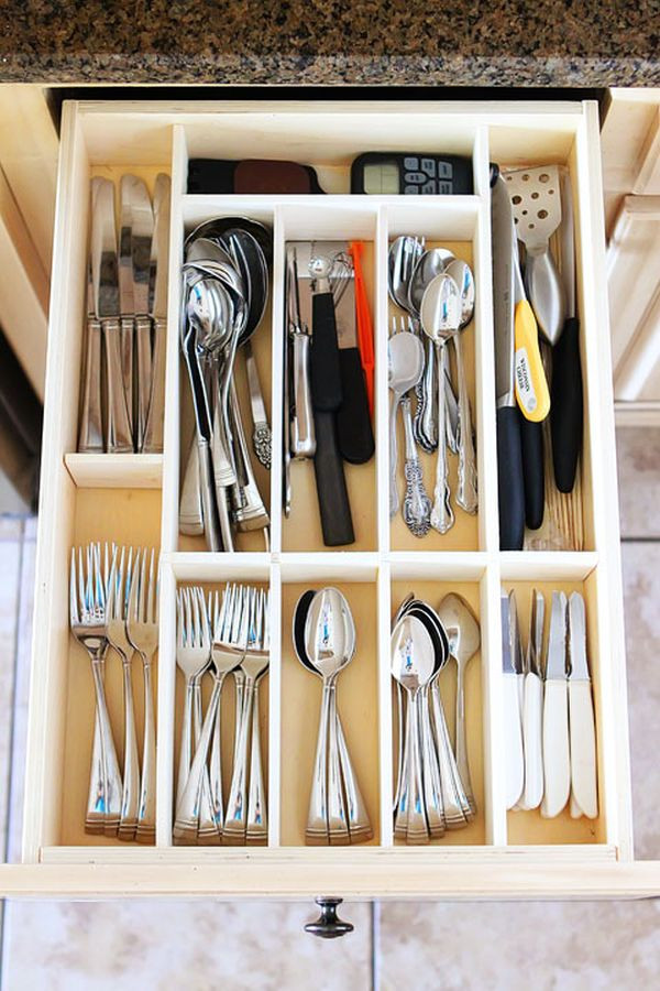 DIY Kitchen Utensil Organizer
 65 Ingenious Kitchen Organization Tips And Storage Ideas