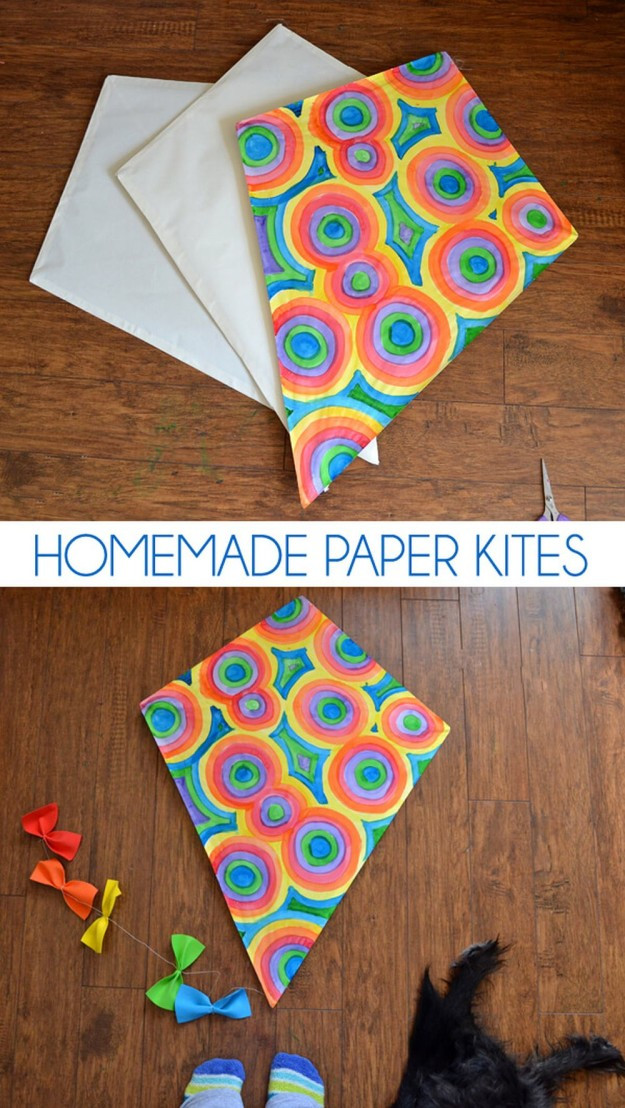 DIY Kites For Kids
 15 DIY Kite Making Instructions for Kids