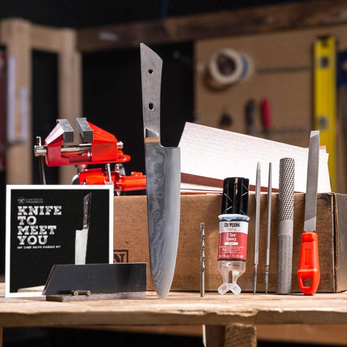 DIY Knife Making Kit
 DIY Chef s Knife Making Kit From Man Crates