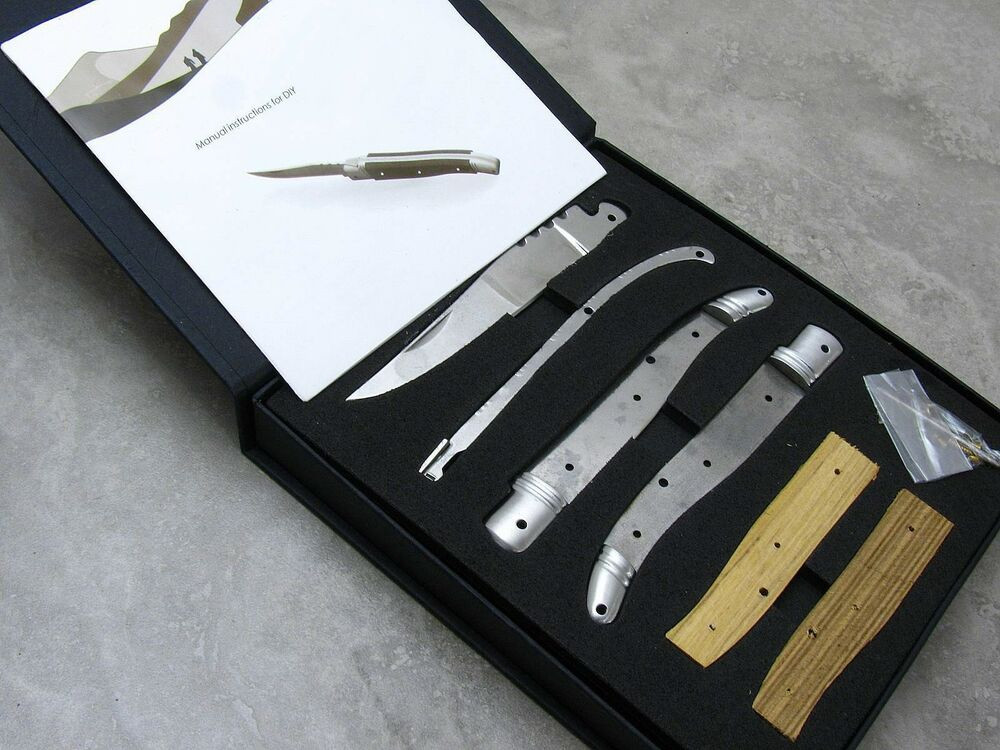 DIY Knife Making Kit
 Folding Blade Knife Making Kit for the DIY Knife Maker