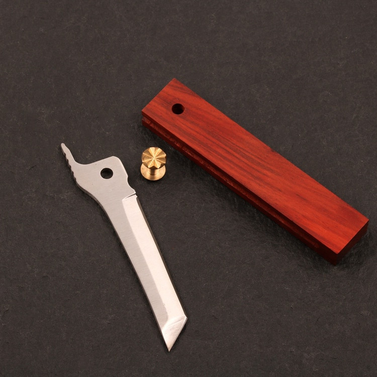 DIY Knife Making Kit
 Knife Making DIY kits Razor Pocket folding knife outdoor
