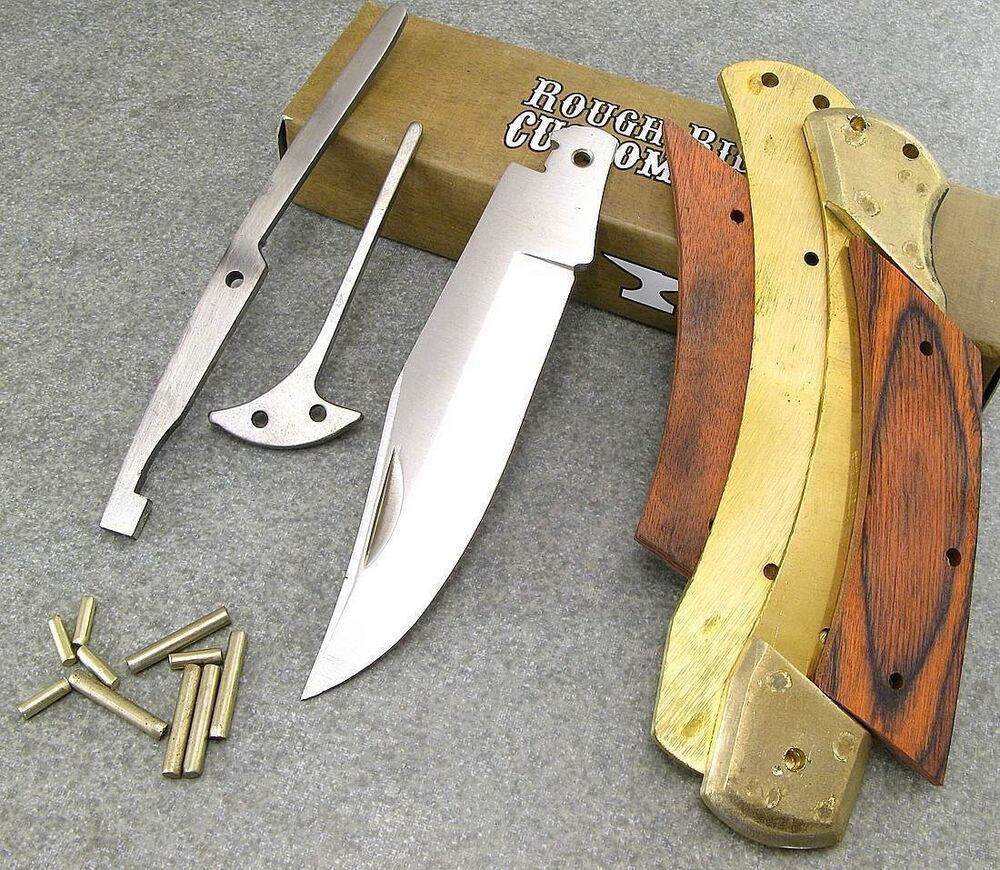 DIY Knife Making Kit
 ROUGH RIDER CUSTOM SHOP Folding Blade Lockback