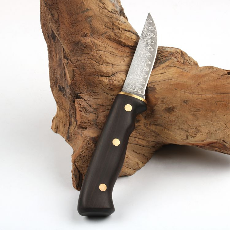 DIY Knife Making Kit
 Damascus VG10 Classic Hunting Knife Blade Blanks DIY