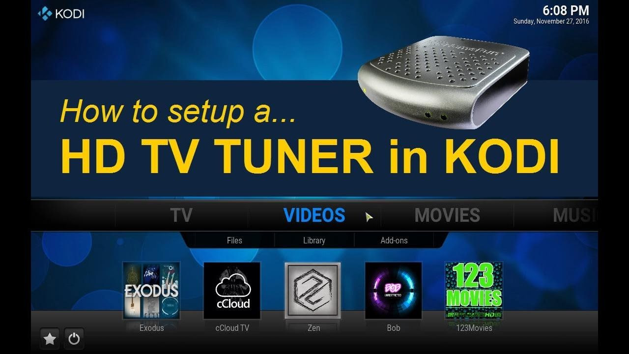 DIY Kodi Box
 TV Tuner for KODI FireStick too