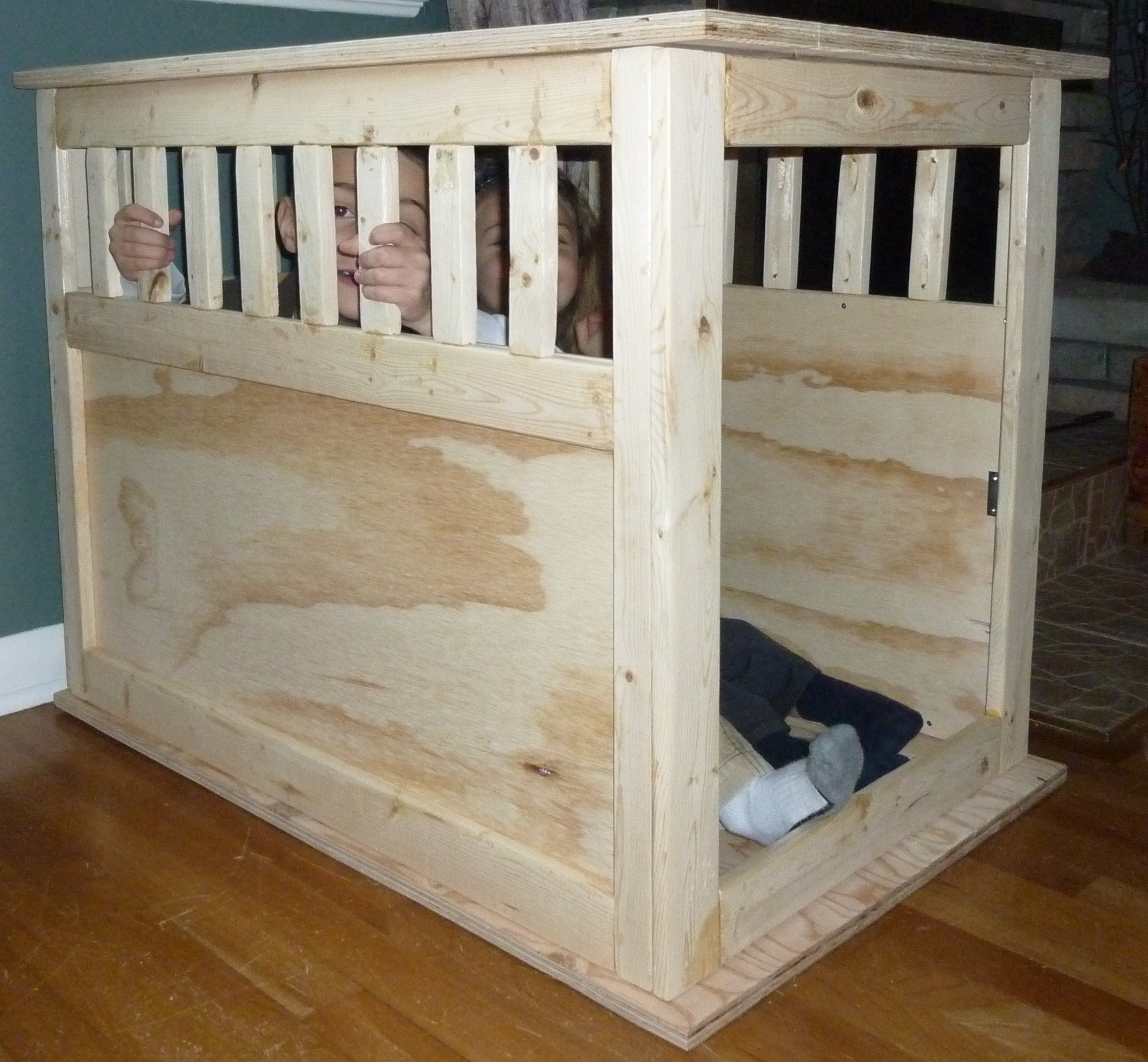 DIY Large Dog Crate
 Ana White