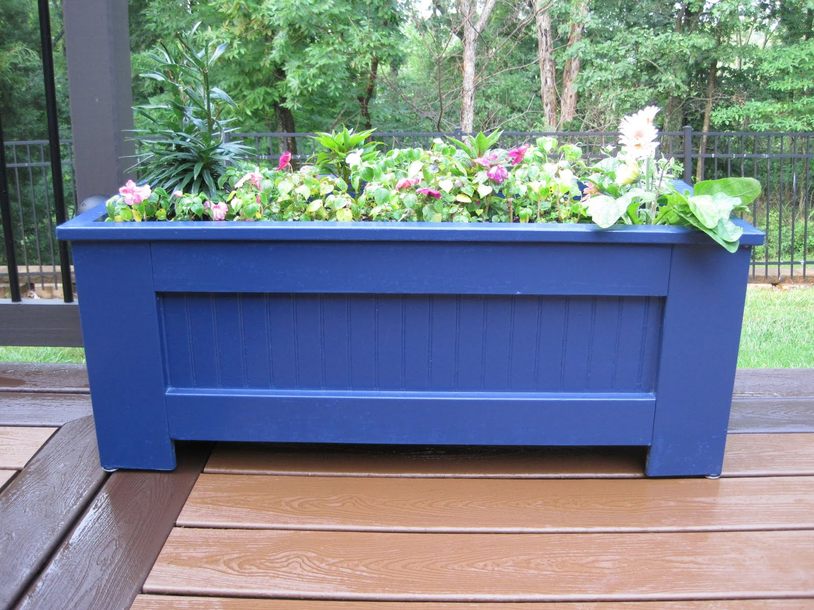 DIY Large Planter Boxes
 SAVED BY GRACE DIY Planter Boxes