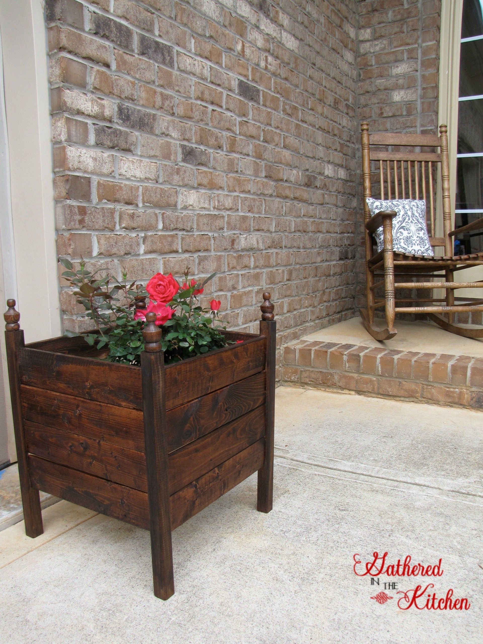 DIY Large Planter Boxes
 $12 DIY Planter Boxes