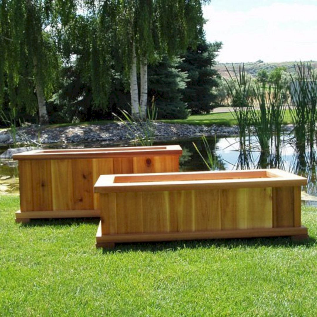 DIY Large Planter Boxes
 DIY Wooden Planter Box Ideas 7 DIY Wooden Planter Box