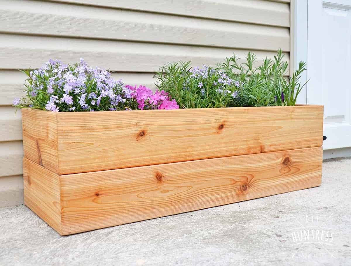 DIY Large Planter Boxes
 Stunning Planter Box Ideas & Projects for Your Patio