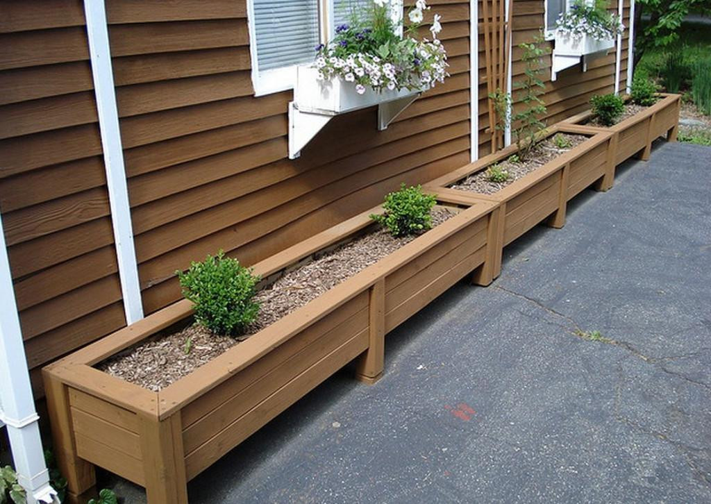 DIY Large Planter Boxes
 Diy Planter Box Plans Make Wooden Boxes Decoratorist