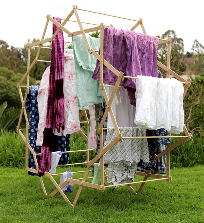 DIY Laundry Rack
 Creative DIY Clothes Drying Racks