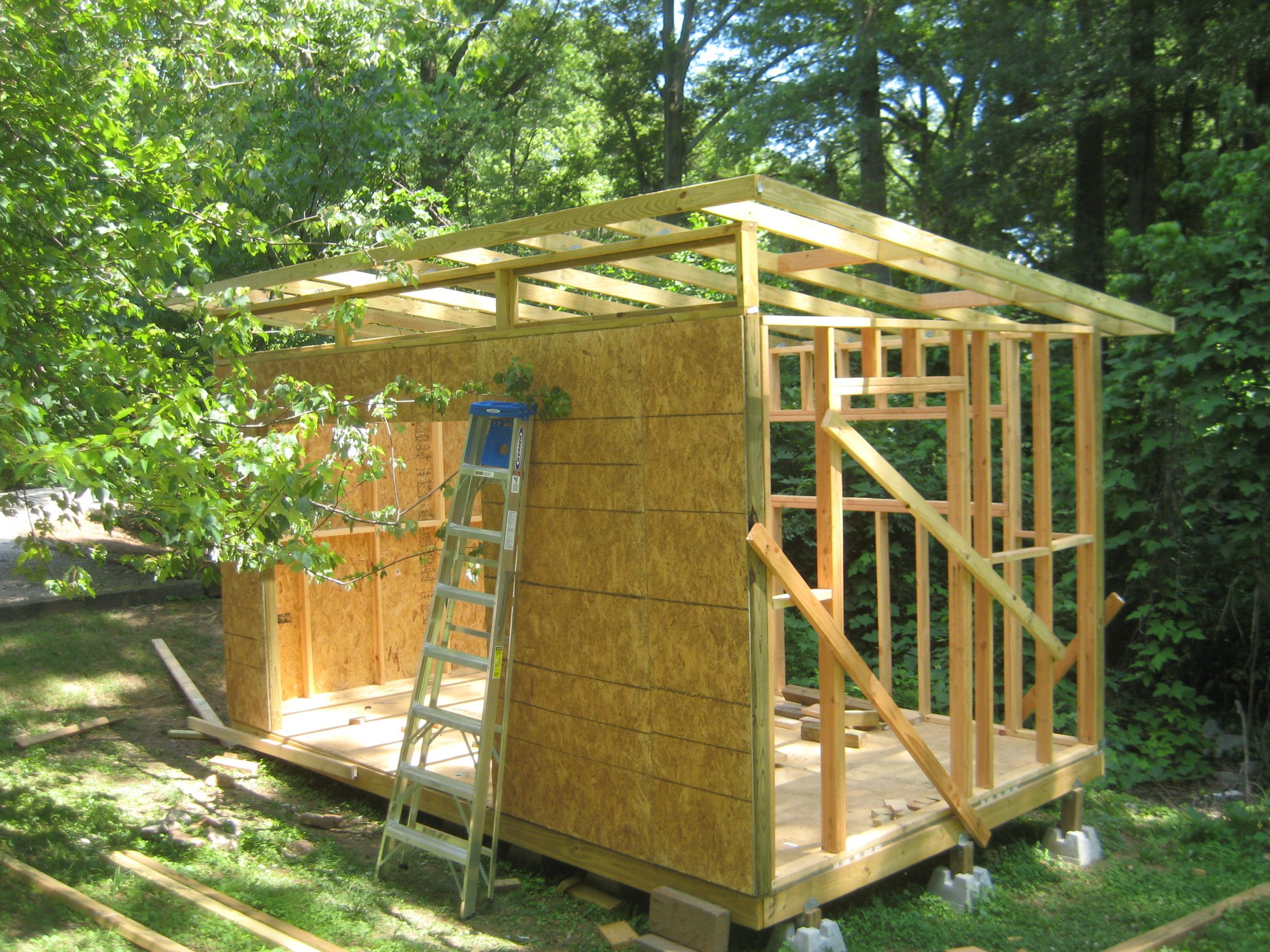 DIY Lean To Shed Plans
 DIY Modern Shed project