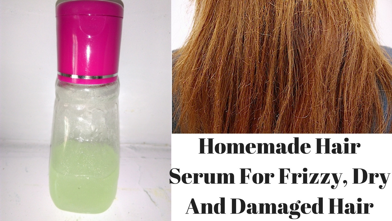 DIY Leave In Hair Conditioner
 Homemade Hair Serum For Soft Shiny & Smooth Hair In Just