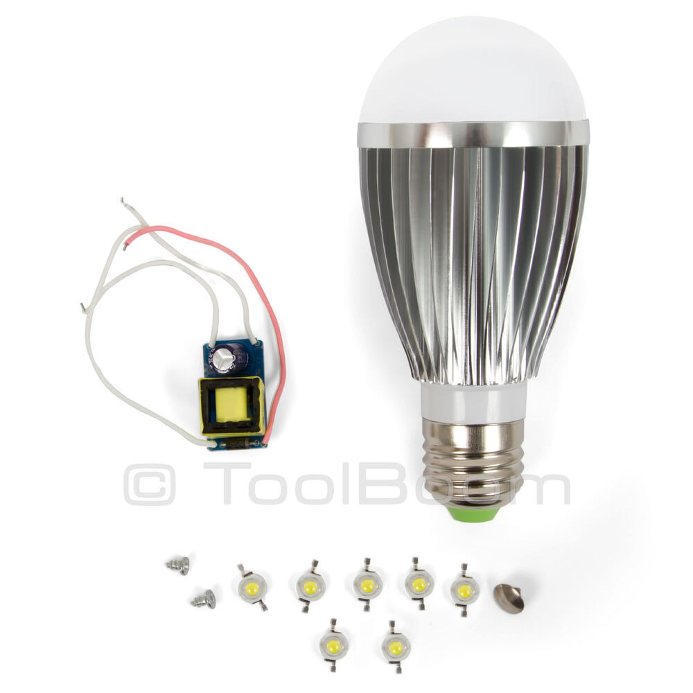 DIY Led Lamp Kit
 SQ Q03 LED Lamp DIY Kit 7 W warm white E27