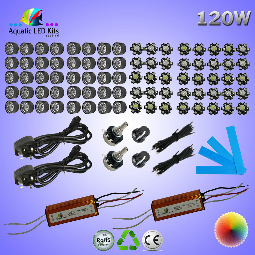 DIY Led Lamp Kit
 DIY Dimming Bridgelux Aquarium LED Light Kit 36W 60W 72W