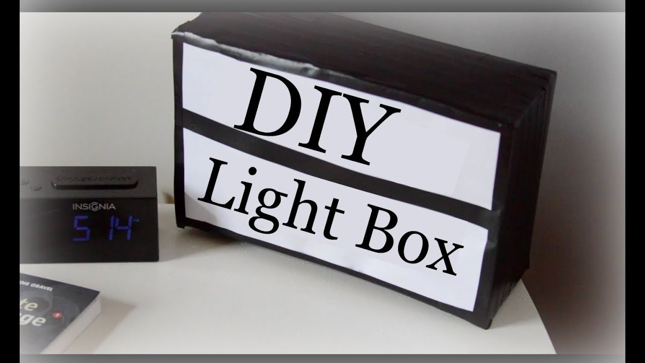 DIY Light Box Sign
 DIY Light Box Sign