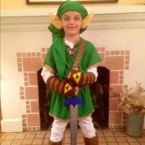 DIY Link Costume
 Nintendo Homemade Legend of Zelda child s Link costume