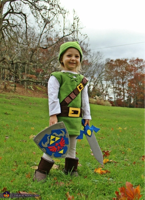 DIY Link Costume
 The Legend of Zelda DIY Link Costume for Kids