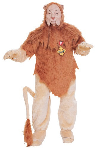 DIY Lion Costume For Adults
 Deluxe Cowardly Lion Costume