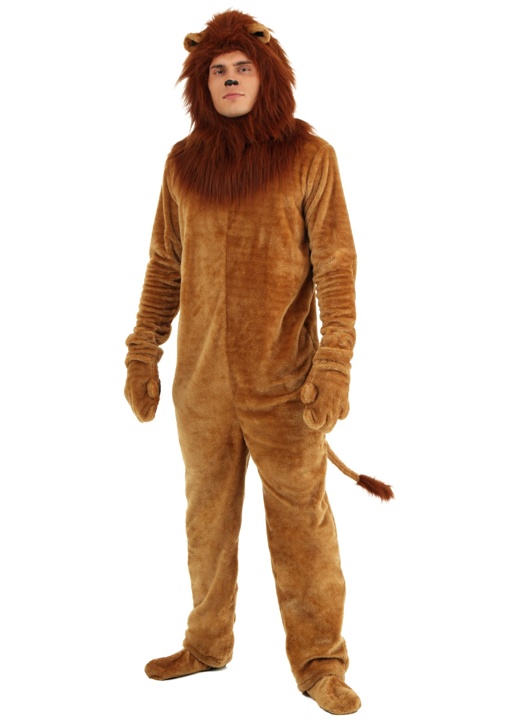 DIY Lion Costume For Adults
 Lion Makeup Wizard Oz Mugeek Vidalondon