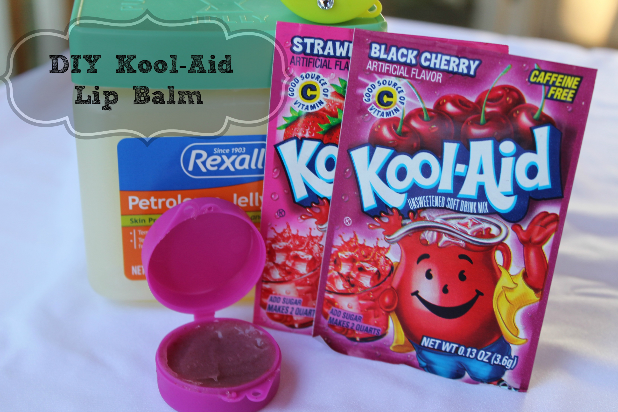 DIY Lip Balm For Kids
 How to Make DIY Kool Aid Lip Balm