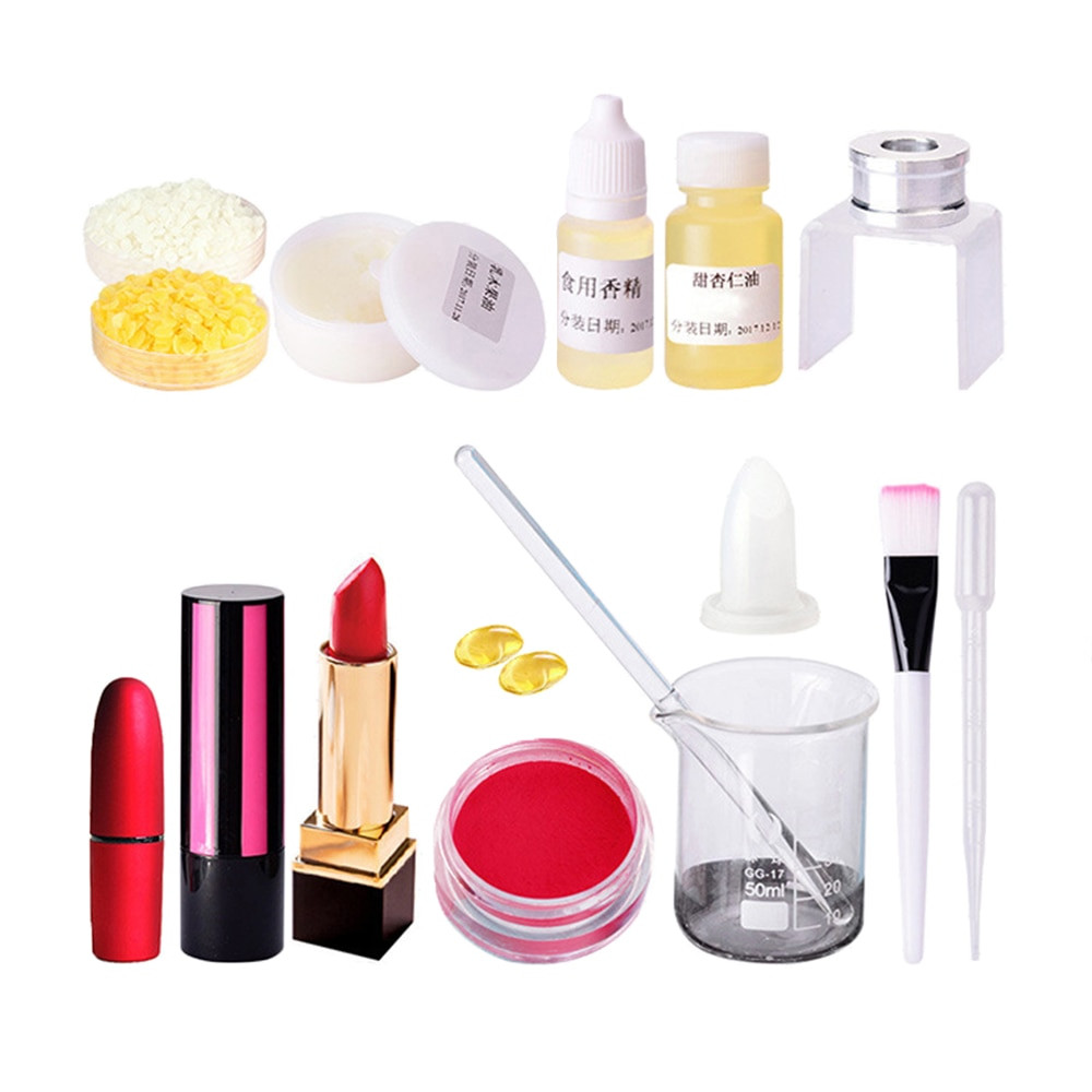 DIY Lipstick Kit
 DIY Lipstick Set Manual Natural Lip Balm Kit Homemade