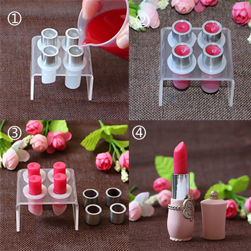 DIY Lipstick Kit
 New Lipstick DIY Mold Makeup Handmade Lip Balm Mould