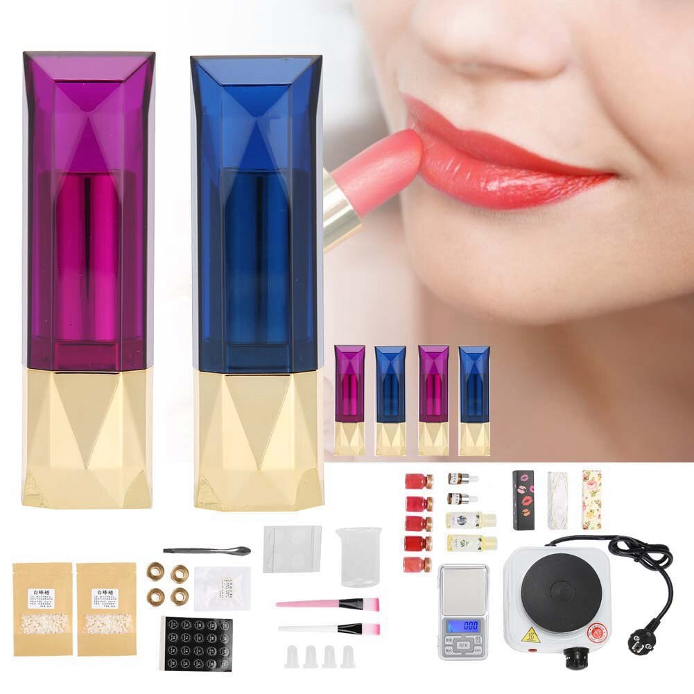 DIY Lipstick Kit
 DIY Lipstick Mold Set Homemade Lip Balm Crafts Tool Kit