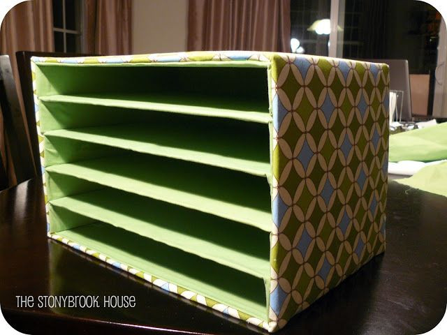 DIY Literature Organizer
 Mail Organizer DIY The Cheap For the Home