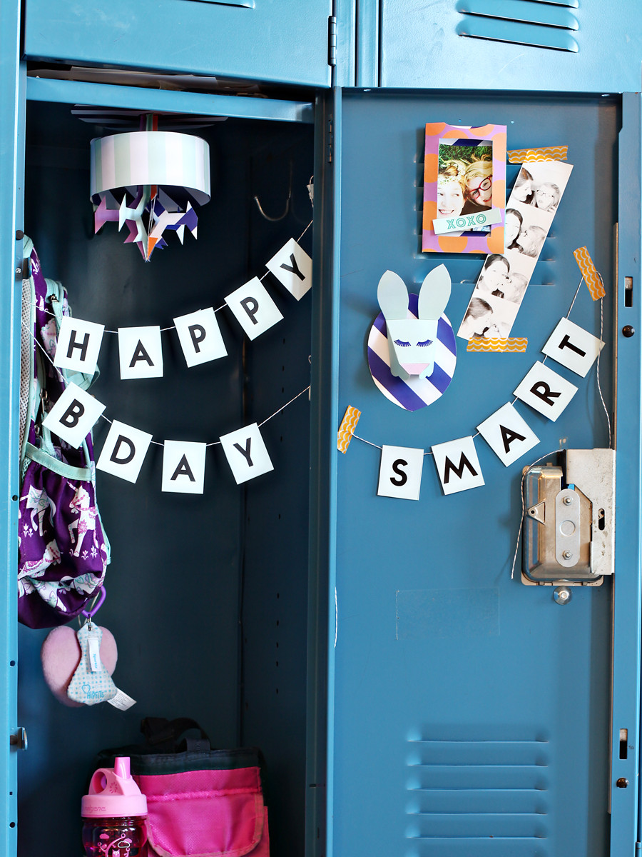 DIY Locker Decoration Ideas
 Back to School DIY – Locker Decoration Craft Projects