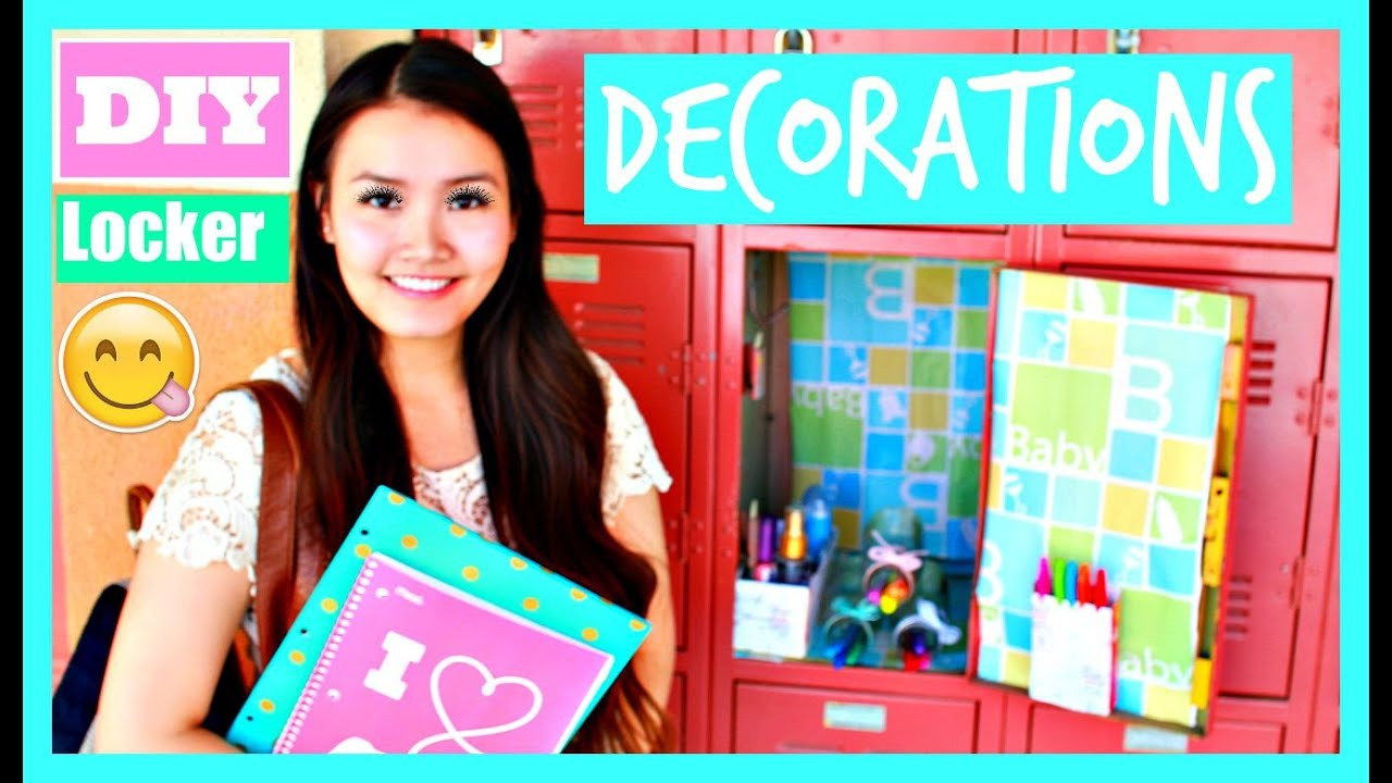 DIY Locker Organization Ideas
 Back To School DIY Locker Organization & Decorations
