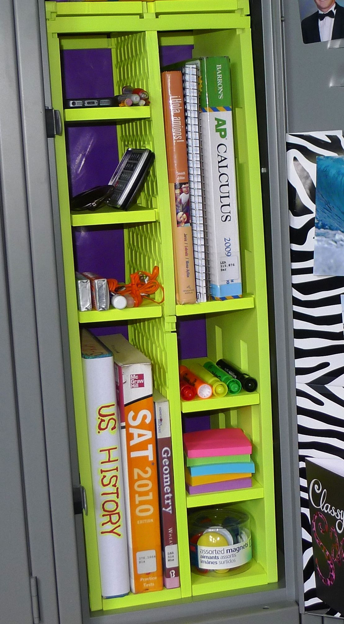 DIY Locker Organization Ideas
 Ok I ve seen these things and they look totally awesome
