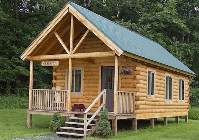 DIY Log Cabin Kit
 8 Low Cost Kits for a 21st Century Log Cabin