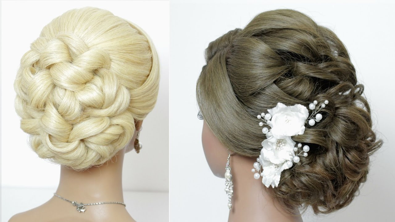 DIY Long Hair Updo
 2 wedding hairstyles for long hair tutorial Bridal updos