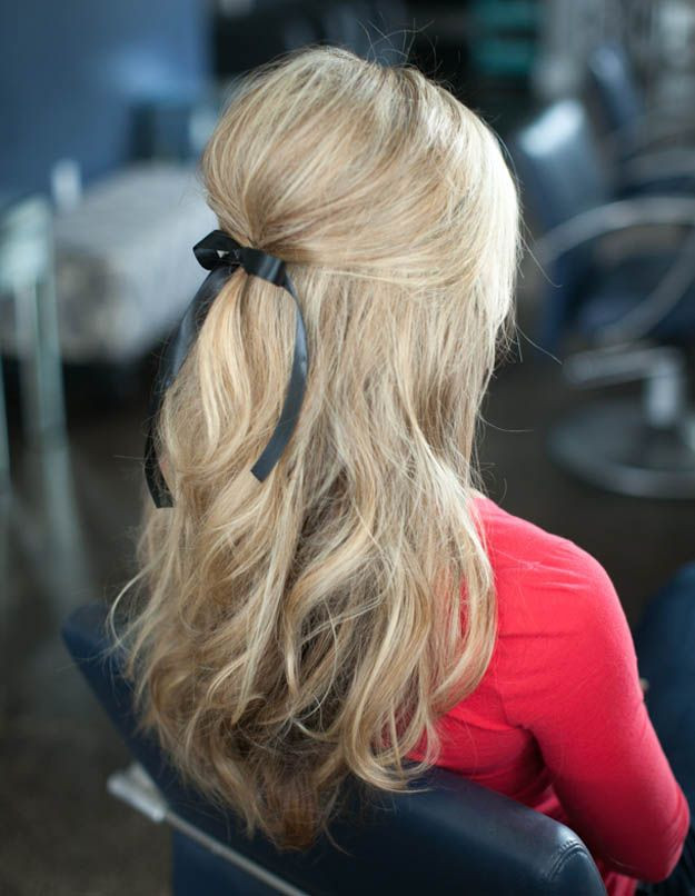 DIY Long Haircut
 2087 best DIY Hairstyles images on Pinterest