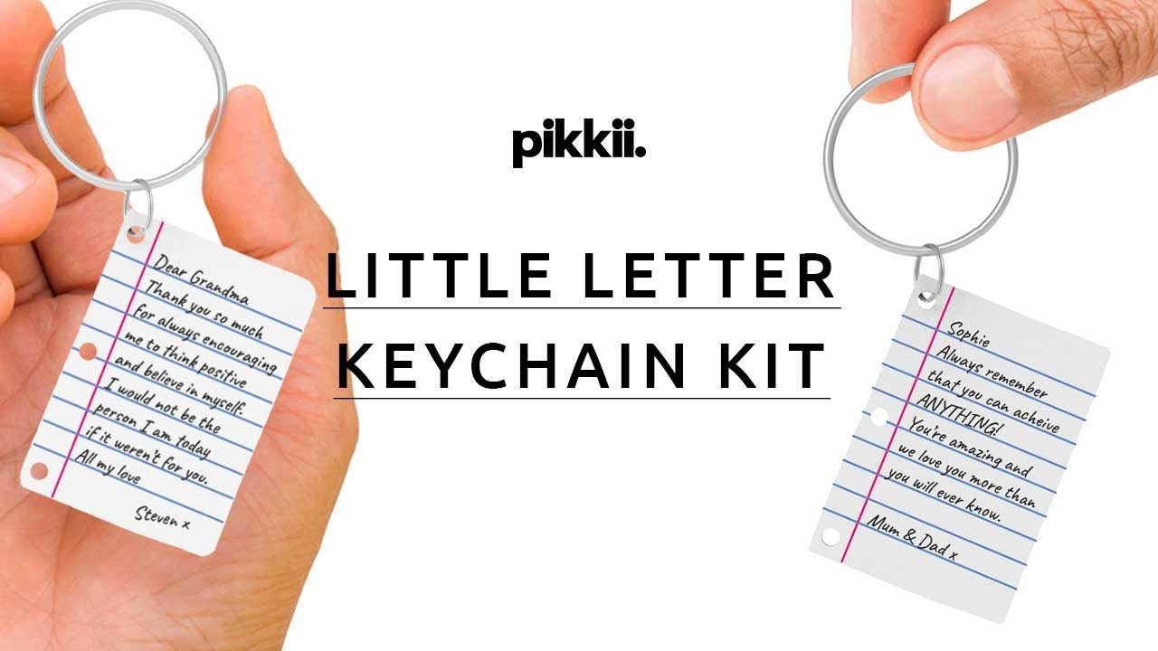 DIY Lovesac Shrink Kit
 DIY Little Letter Shrink Keyring Kit by Pikkii Create the