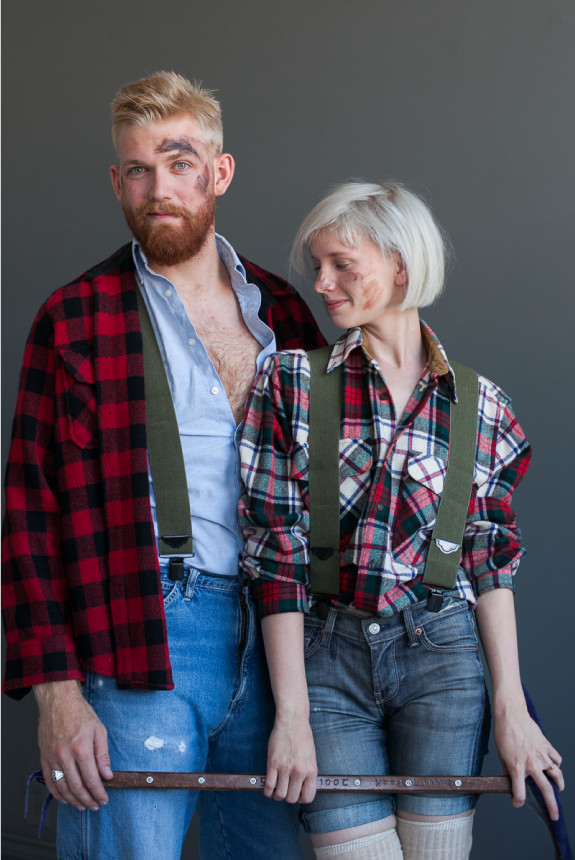 DIY Lumberjack Costume
 Easy and Last Minute Couples Costumes Pt 2 Say Yes