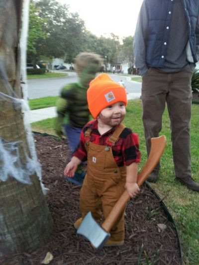 DIY Lumberjack Costume
 16 Incredibly Awesome Halloween Costume Ideas for Toddler