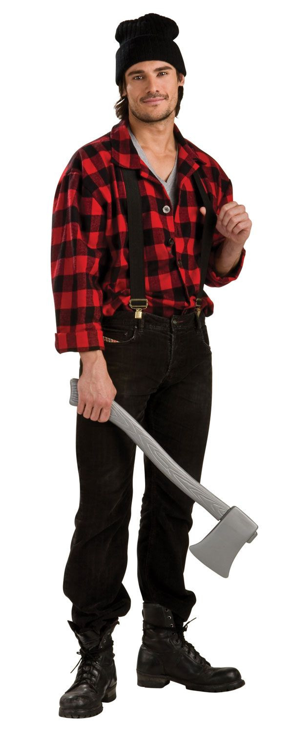 DIY Lumberjack Costume
 Lumberjack but dangerously close to hipster