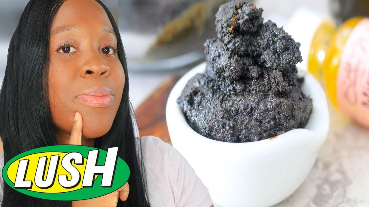 DIY Lush Face Mask
 LUSH DIY Products Making Dark Angels Face and Body