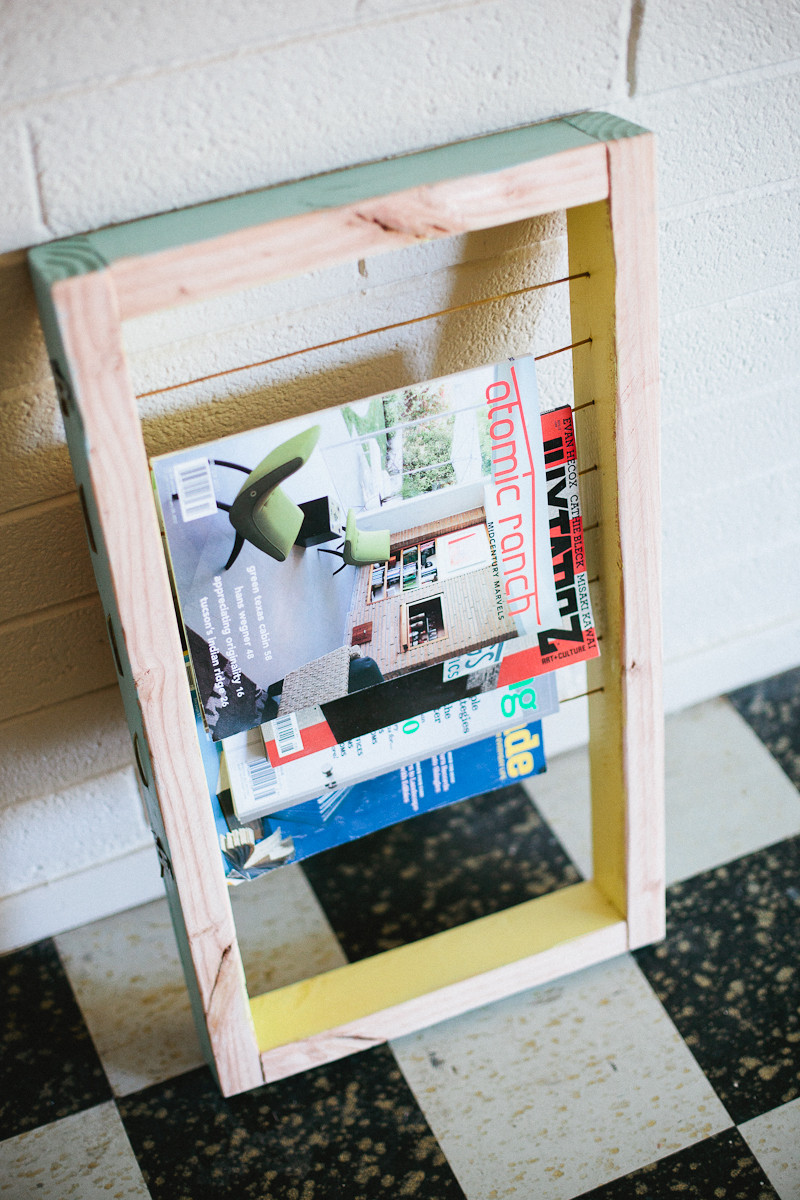 DIY Magazine Rack
 Magazine Rack DIY – A Beautiful Mess