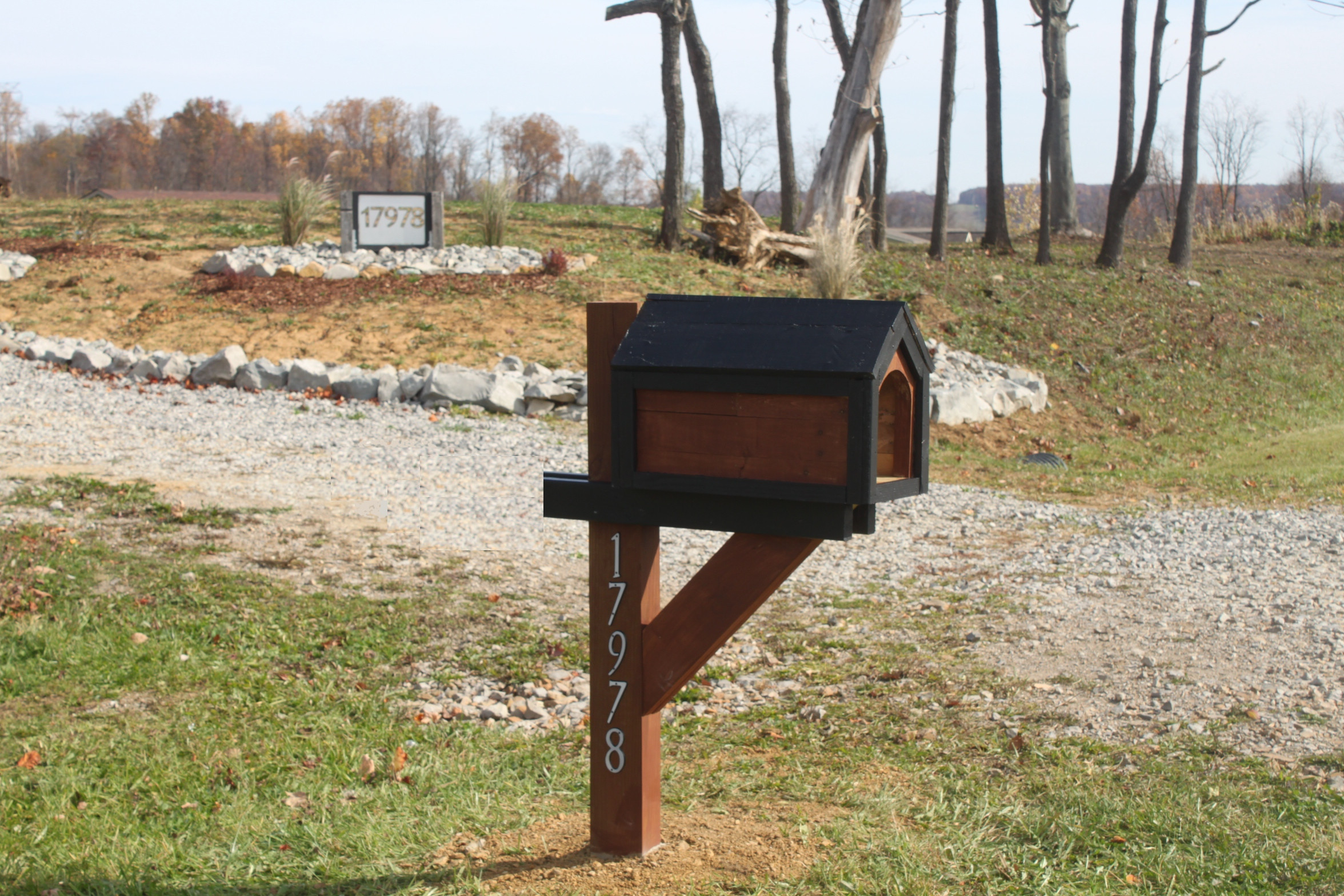 DIY Mailbox Post
 Building A Cool Mailbox From A Pallet For Under $13